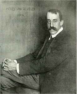 Nicola Perscheid, Portrait d'Henry Van de Velde (1904).