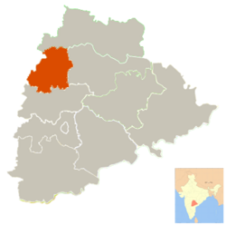 موقعیت بخش نظام‌آباد در نقشه