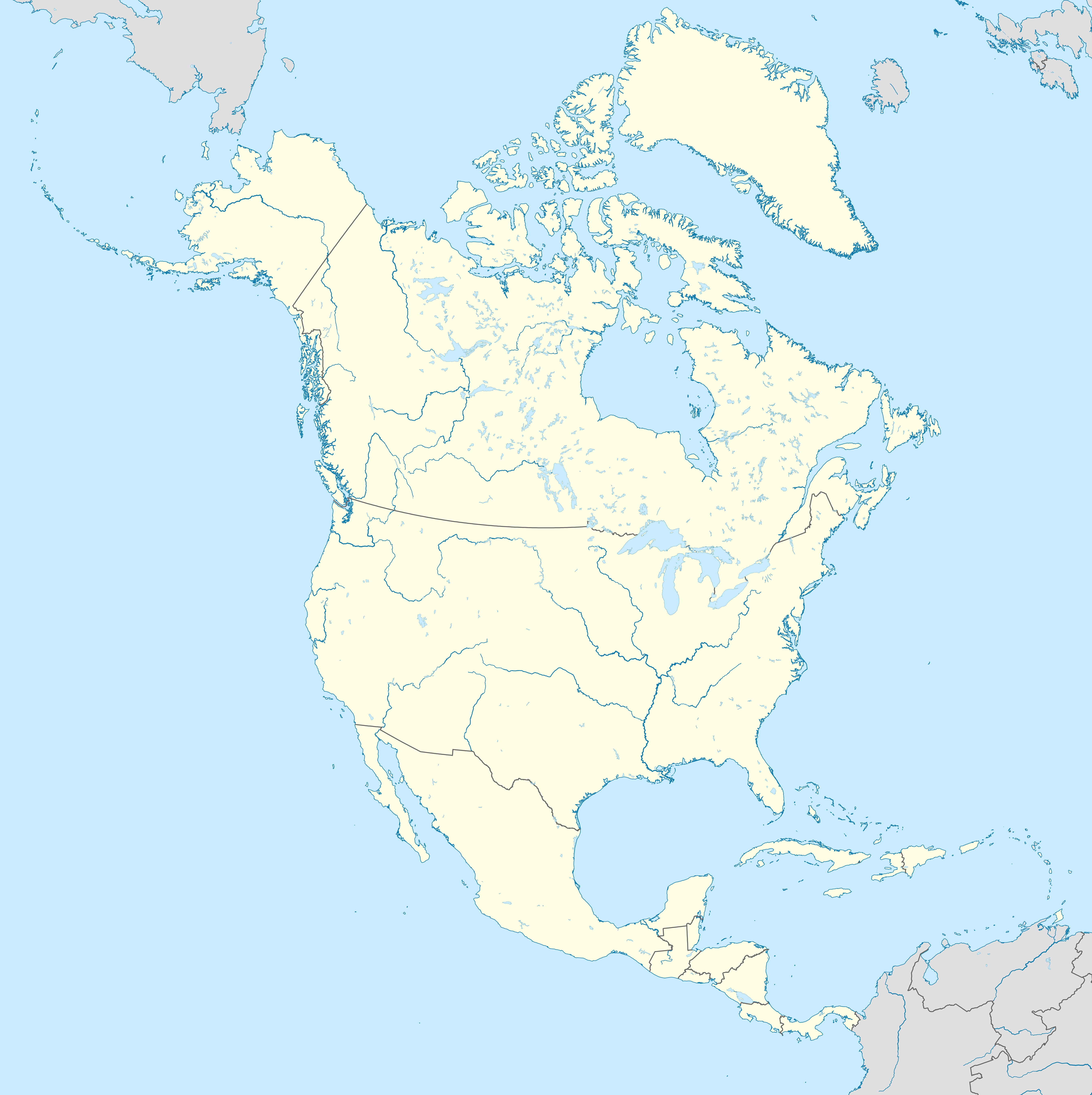 Lsjbot/Maps/NorthAmerica is located in North America