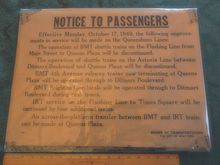 A poster describing the changes at Queensborough Plaza in 1949 October 17, 1949 New York Board of Transportation Subway Service Change Poster .jpg