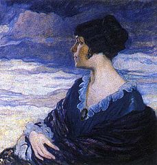 Olga Della-Vos-Kardovskaïa, 1917