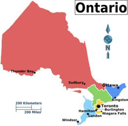 Carte Ontario