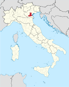 Provincia di Padova – Localizzazione