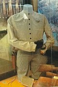 Clothes worn by sheriff Grafias in 1881.