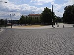 Plzeň-Východní Předměstí - lokalita zaniklého kostela sv. Maří Magdalény při ulicích Pražská a Křižíkovy sady.jpg