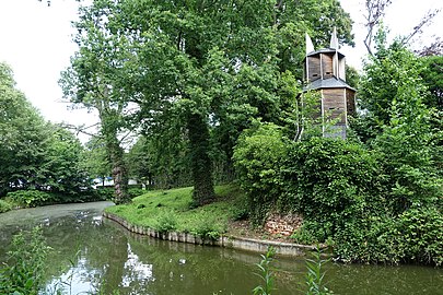 Motte middeleeuwse ophoging van het Prinsenhof (2021)