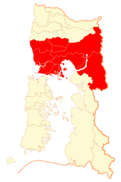 Lokasi Region Los Lagos