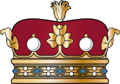 Heraldická koruna vévodů Španělského a Rakouského Nizozemí, užívaná neoficiálně vévody v Belgii (mimo říšských vévodů)