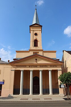 Kalvinana preĝejo en Budapeŝto (Újpest-internurbo)