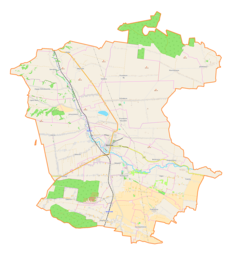 Mapa lokalizacyjna gminy Słomniki