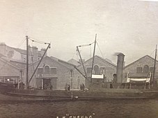 Cushag pictured at the Office Berth, Douglas.