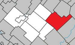 Location within Les Sources RCM