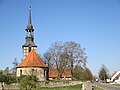 Kirche mit Kirchhofmauer