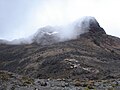 Vista del Sincholagua, volcán inactivo en Ecuador.