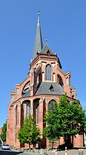 Chevet de l'église Saint-Nicolas de Lunebourg, Allemagne