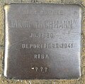 Stolperstein für Jakob Nachmann (Gereonswall 124)