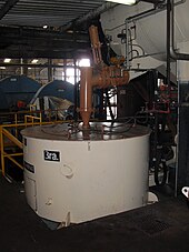 Continuous sugar centrifugal for recovery products Sugarcentrifuge.JPG