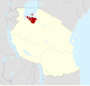 Mapa umístění Tanzanie Mwanza.svg