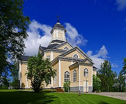 De kerk in Terjärv