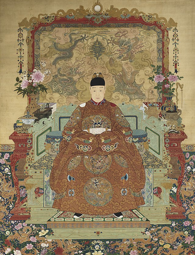 Китайский император Тяньци из династии Мин