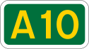 A10 road shield