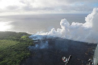 Ocean entry and wildfires