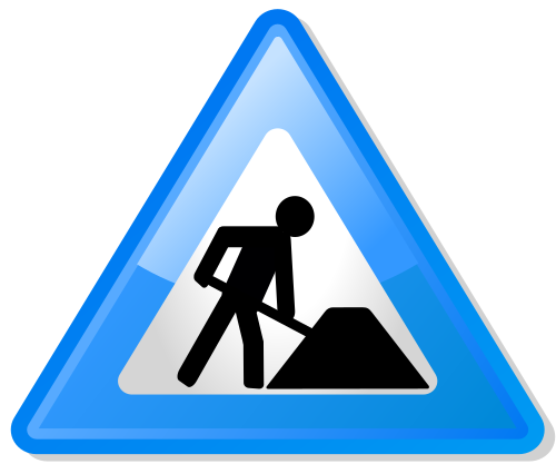 Under construction icon-blue
