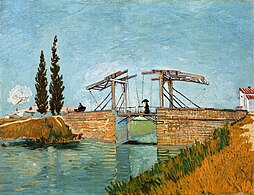 Le Pont de l'Anglois. 1888 huile