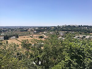 Vue depuis le Belvedere di Locorotondo