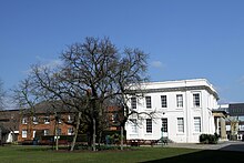 Walton Hall manor house, the vice-chancellor's office and the second-oldest building on the OU Campus Walton Hall at Open University Campus in Milton Keynes, spring 2013 (2).JPG