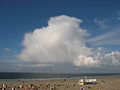 Borkum-Wolkenspiel am Hauptstrand