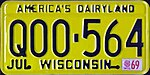 Номерной знак штата Висконсин, 1969.jpg