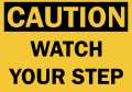 Caution