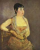 Manet: La dame en rose, Mme. Martin (1879)