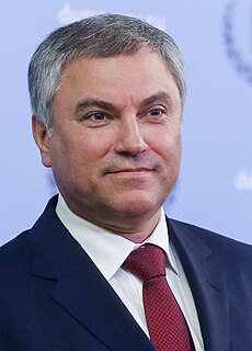 Viačeslav Volodin v roku 2018.