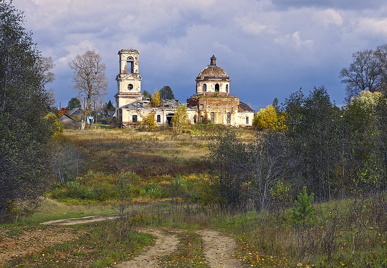 26. Церковь Троицы в Нестерове, Калининский район, Тверская область