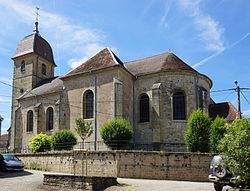 Skyline of Villers-lès-Luxeuil