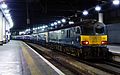 92038 vor dem Caledonian Sleeper (2017)