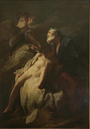 Abraham s sacrifice of Isaac - Federico Bencovich.jpg