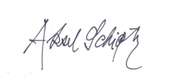 signature d'Aksel Schiøtz