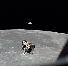 Apollo 11 - Astrodynamic calculations have permitted spacecraft to travel to and return from the Moon Apollo 11 lunar module.jpg