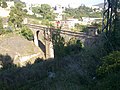 Aqüeducte del Vallès sobre el torrent Font d'en Magués (Barcelona)