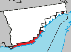 Location within Le Golfe-du-Saint-Laurent RCM