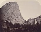 Carleton E. Watkins. Mt. Broderick, Nevada Fall, 700 ft., Yo Semite, 1861