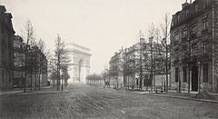 Avenue de la Reine Hortense, de l'arc de Triomphe, ca. 1853–70