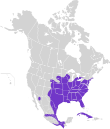 Colinus virginianus map.svg