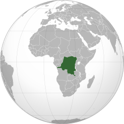 Congo Draw map in Africa