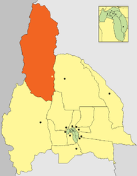 Dipartimento di Iglesia – Mappa