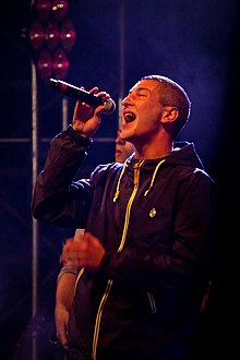 Devlin performing in Little Malvern in 2011