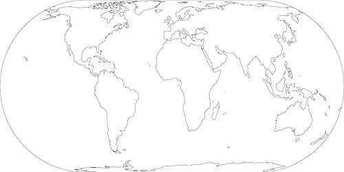 A map of the world showing where Wikimedia data centers are located.